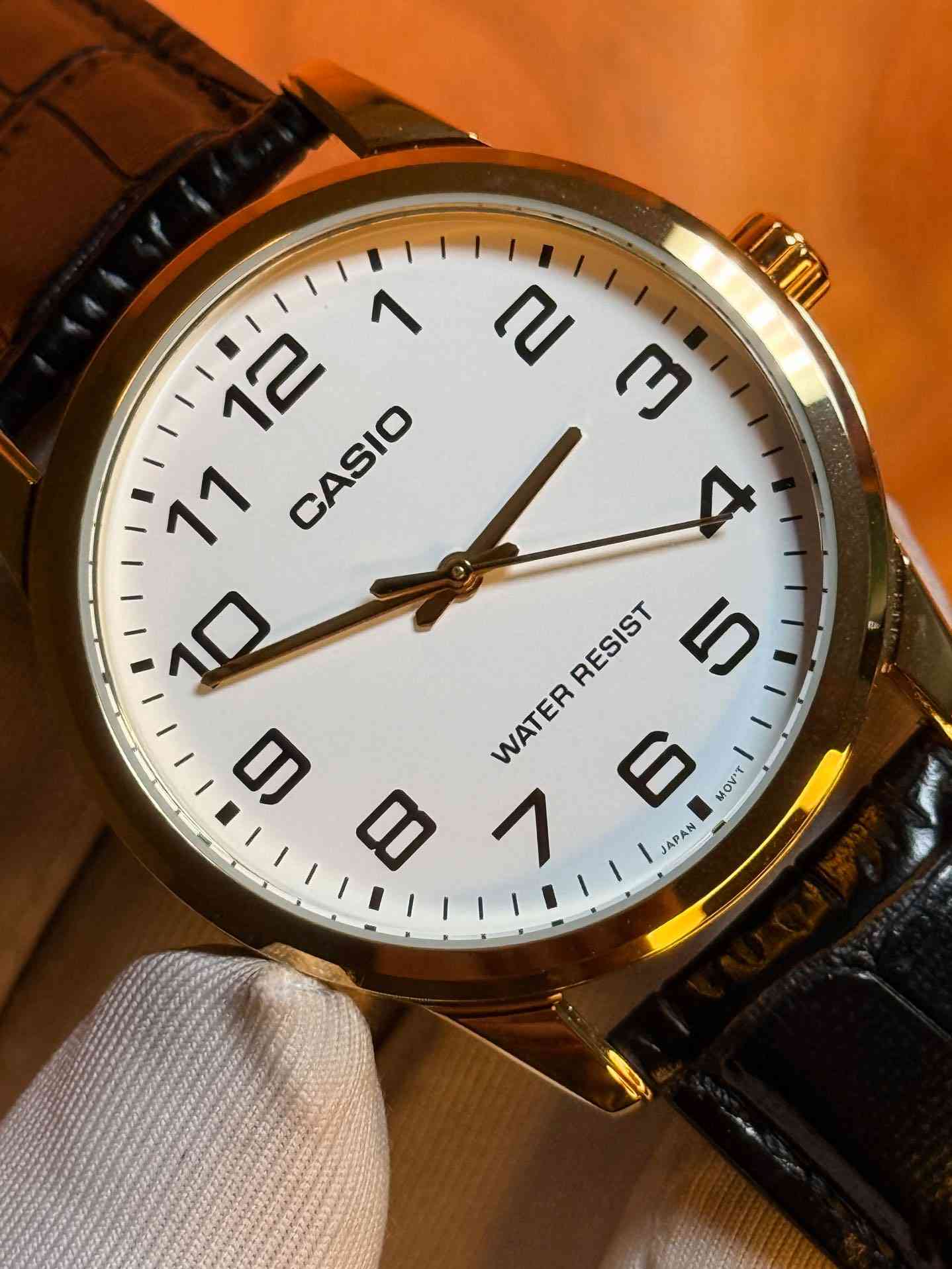 Casio Enticer MTP-V001GL-7B White Dial Men's Watch
